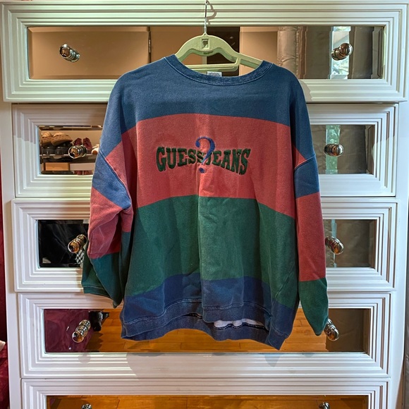 Guess Jackets & Blazers - vintage guess crewneck